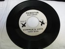 TONY RICE: Summer's Love / Please Don't Leave Me 45 SOUL/DOO WOP RARE   VG+