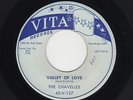 '56 W Coast R&B/DooWop CHAVELLES Valley Of Love/Red Tape VITA 127 VG+ HEAR BOTH