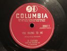 JO STAFFORD  - YOU BELONG TO ME / PRETTY BOY   78   E+