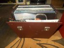 CASE FULL 1980'S LP'S AND 12