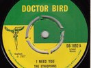 60s 70s Skinhead Reggae THE ETHIOPIANS need you Rare UK Doctor Bird 7