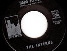 1966 FUZZ GARAGE 45 with MOODY FLIP - THE INTERNS - HARD TO GET on UPTOWN - HEAR