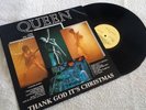 QUEEN - THANK GOD ITS CHRISTMAS / RARE 1985 BRAZIL ONLY VINYL COMPILATION - EX