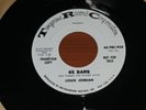 *RARE* LOUIS JORDAN 65 Bars / Comin' Down Vinyl 45 1966 PROMO  R&B & Soul NM