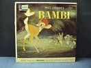 WALT DISNEY'S BAMBI - SOUND TRACK - RARE 1957 DISNEYLAND LP - WDL SERIES