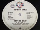 Prince 12 inch special limited edition rare Philippines Let's go crazy scarce