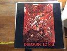KREATOR Pleasure To Kill LP Banzai 1986 VG sleeve NM- disk