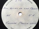 George Martin Orchestra - All Quiet On The Mersey (Front) - Emidisc Acetate