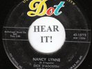 Dick D'Agostin ROCKABILLY 45 (Dot 15773) Nancy Lynne /Afraid to Take A Chance