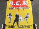 R.E.M Original Concert Poster From Germany Berlin 1995