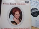 RENATA TEBALDI Decca SXL 6152 Wbg UK LP 1965 EX ,ED1 & LIBRETTO,DE FABRITIIS