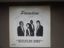 PARADISE SIZZLIN HOT VINYL LP RARE PRIVATE PRESS SIGNED MODERN SOUL BOOGIE 1981