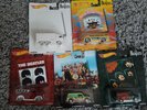 RARE HOT WHEELS REAL RIDERS COLLECTORS SERIES THE BEATLES COLLECTION SET OF 5