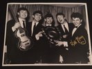 Bill Harry The Beatles Genuine Hand Signed Photo Mersey Beat Founder Very Rare