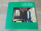 Nick Drake - Five Leaves Left 1969 UK LP ISLAND 2nd PINK RIM PALM TREE LABELS