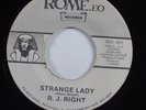 Modern Soul Boogie 45 R.J. RIGHT Strange Lady ROME.EO HEAR