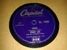 PEGGY LEE : FEVER  /  YOU DON'T KNOW.  UK. 78 rpm (1958)