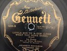 Gennett 6259 Joe Evans LITTLE SON OF A GUN VV+   78 rpm 1927  Skiffle Blues