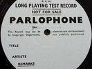 Chopin: Ballades - Bela Siki **Parlophone PMA 1008 White Label Test Press**