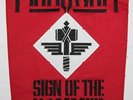 Manowar , Sign of the Hammer , Embroidered Backpatch, rar, rare