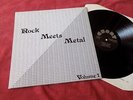 VARIOUS Rock meets metal RARE LP NEW WAVE METAL NWOBHM