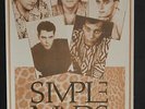 Simple Minds & Waterboys Original  Once  Upon   1985 Brussels 100x70cm Poster