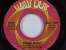 Northern Soul 45 SENSATIONS Lonely World WAY OUT VG+ HEAR
