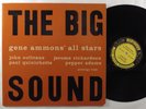 GENE AMMONS' ALL STARS The Big Sound PRESTIGE LP VG+/VG++ mono West 50th promo