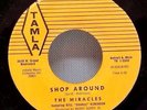 THE MIRACLES - SHOP AROUND / WHO'S LOVIN YOU - misprint TAMLA #T-54034 45rpm 7''