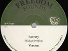 ** MICHAEL PROPHET  POVERTY  12inch  ROD TAYLOR ETHIOPIAN KINGS NEXT VOCAL CUT