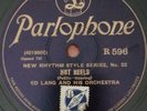 78 T RPM Eddie Lang Orchestra & Joe Venuti Blue Four
