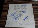 HAND SIGNED AC/DC LP FLICK OF THE SWITCH ALBUM VERY GOOD GENUINE ANGUS YOUNG