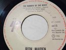 IRON MAIDEN - The Number Of The Beast / Run To The Hills - RARE GUATEMALA VINYL