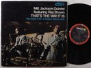MILT JACKSON FEAT. RAY BROWN That's The Way It Is IMPULSE LP VG+/VG++