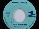 Funk Jazz 45 IDRIS MUHAMMAD Express Yourself PRESTIGE VG++/VG+ HEAR