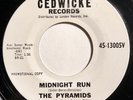 * PYRAMIDS Midnight Run/Custom Caravan HOT ROD SURF GARAGE Cedwicke 45 Hear