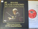 SLS 804 Brahms The Four Symphonies / Overtures / Klemperer / Philharmonia 4 LP