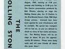 Rolling Stones 1964 Tower Ballroom New Brighton Wooler Signed Concert Ticket UK