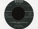 JIM MCCALL A Rover and Rambler on Vetco Lonesome Bluegrass 45 Hear