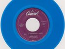 BEATLES--WHILE MY GUITAR GENTLY WEEPS---CAPITOL CEMA S7-18892--BLUE VINYL