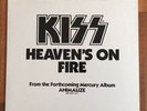 KISS- HEAVEN’S ON FIRE PROMO 12’ MAX 1984 SINGLE VERY RARE MINT PRO-311-1
