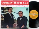 JOHNNY RODRIGUEZ & ANGEL RENE Cookin with A&J LP Mardi Gras LATIN boogaloo Bx266