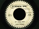 Rockabilly 45 CHAN ROMERO My Little Ruby /I Don't Care Now '59 Del-Fi Promo