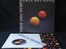 WINGS Venus And Mars UK 1st COMPLETE 1U/1U CAPITOL Paul McCartney VINYL LP