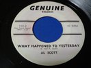 AL SCOTT You're too good  GENUINE 150 Orig 1967 Northern Soul HOLY GRAIL 45 RARE
