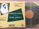 CHRISTIAN FERRAS & BARBIZET Debussy/Faure ORIG Decca FAT 133138 FRA-1955 LP EX+