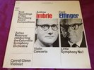 Sealed Classical LP : Rozsnyai   Imbrie   Effinger   Violin Concerto   Columbia