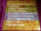 Sealed Classical LP: Copland   Bernstein   Organ Symphony   Francescatti   Biggs