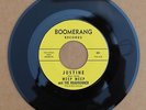 MEEP MEEP AND THE ROADRUNNER · JUSTINE b/w B-FLAT BLUES · 60s Garage screamer 45