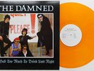 Damned - I Had Too Much To Drink Last Night 2xLP ORANGE Live Newcastle 1982 & 83